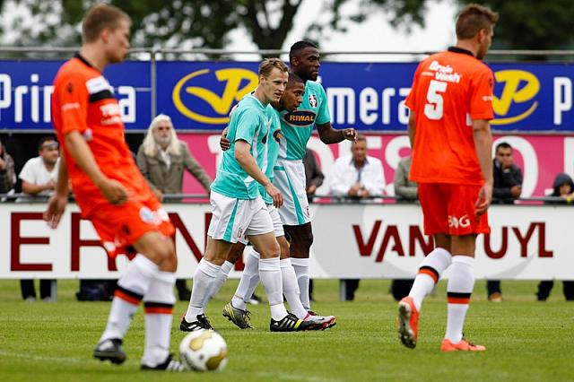 Doelpunt vieren